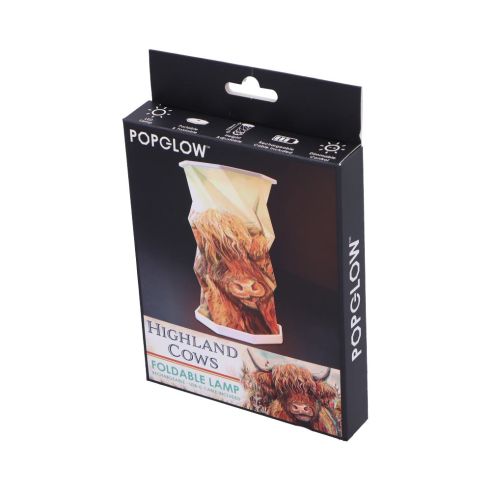 Highland Cow Foldable Lamp Rechargeable USB Powered Lamp