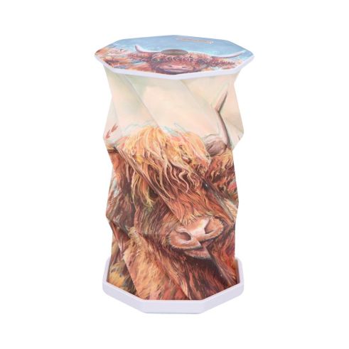 Highland Cow Foldable Lamp Rechargeable USB Powered Lamp