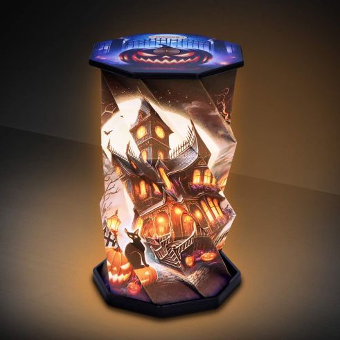 Pumpkin Manor Foldable LED Lamp 21cm Lamp