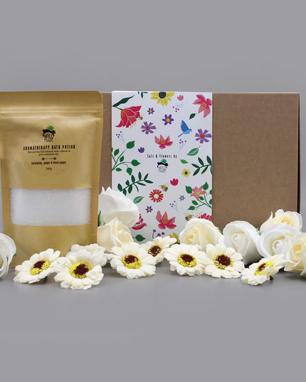 Salt Soak Set - Cold & Flu Bath salts