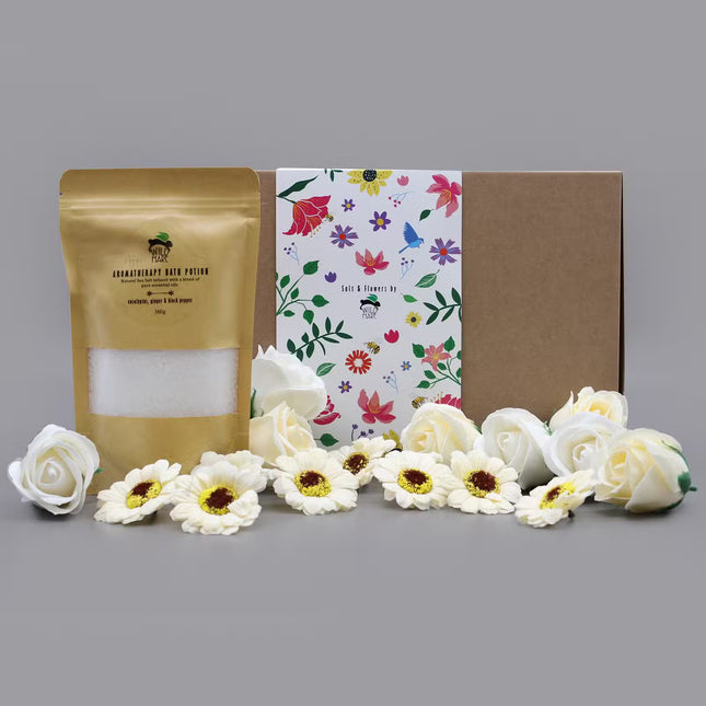 Salt Soak Set - Cold & Flu Bath salts
