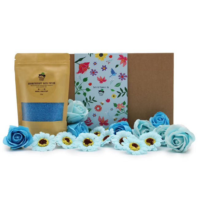 Wild Hare Salt & Flowers - Total Unwind Bath salts