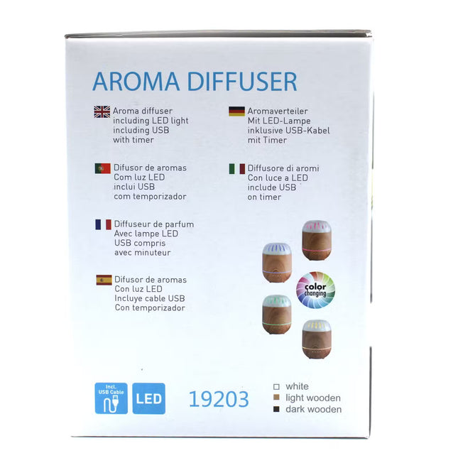Copenhagen Atomiser - USB - Colour Change - Timer Aroma diffuser