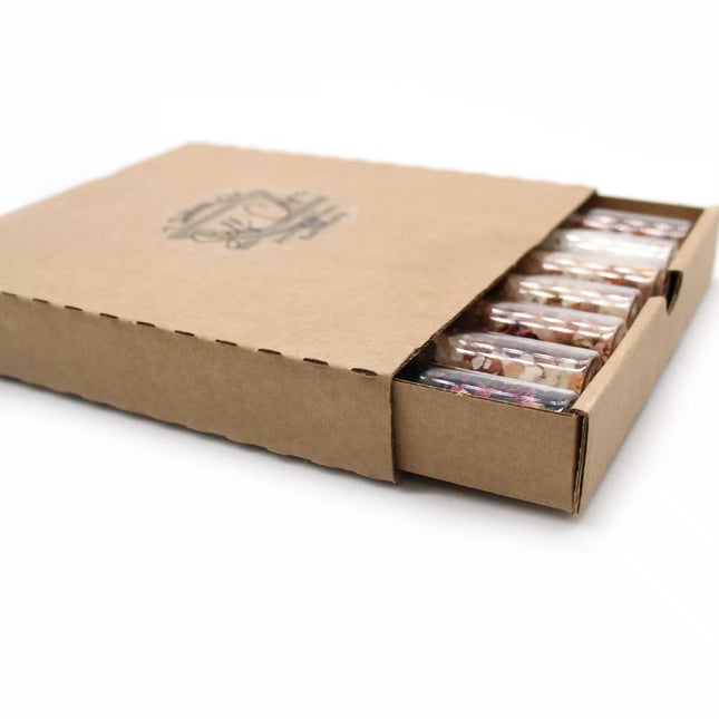Bath Salts in Vials - Gift Pack of 7 Bath salts