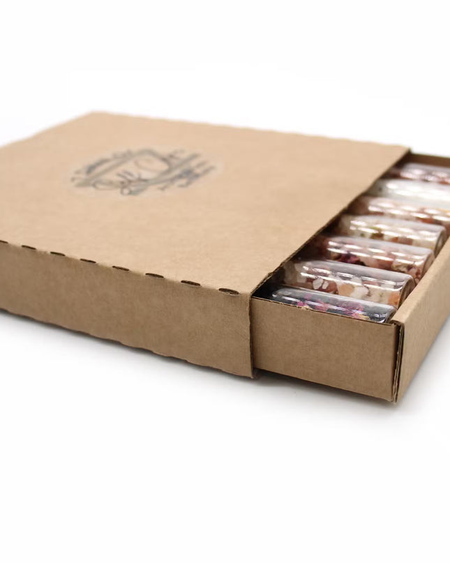 Bath Salts in Vials - Gift Pack of 7
