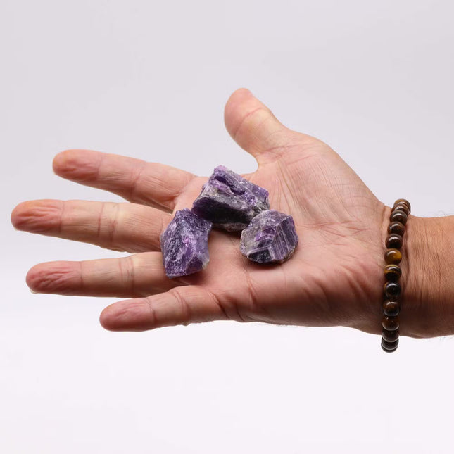 Raw Crystals (500gm) - Amethyst Crystals