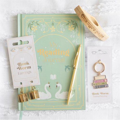 Book Worm Keyring Keyring