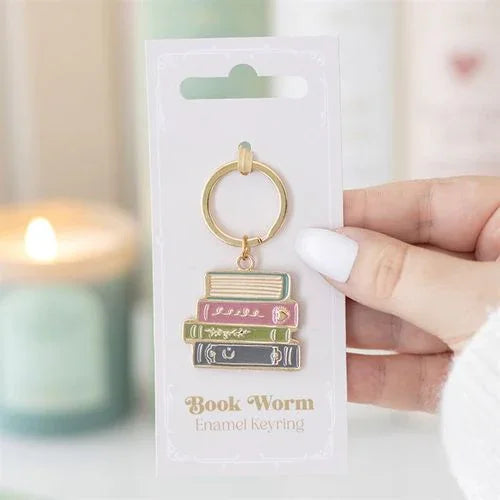 Book Worm Keyring Keyring