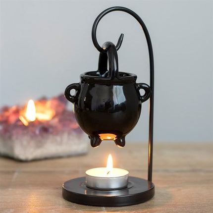 Hanging Cauldron Oil Burner - Magical Emporium 