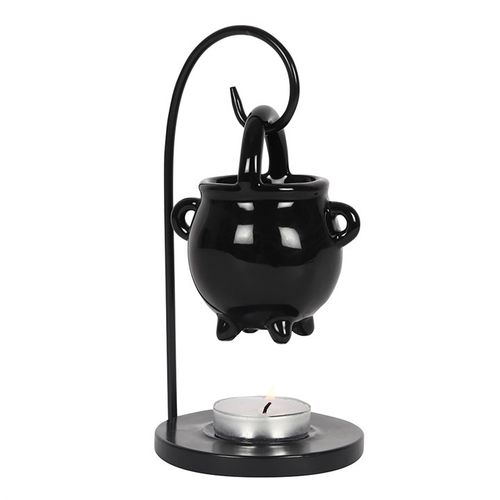 Hanging Cauldron Oil Burner - Magical Emporium 