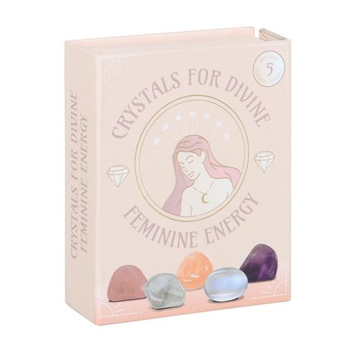 Set of 5 Crystals for Divine Feminine Energy - Magical Emporium 