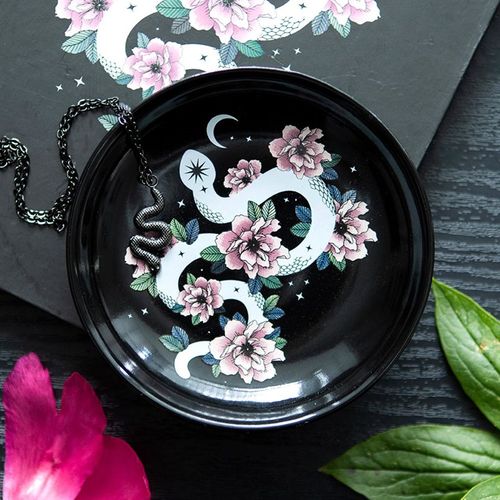 Floral Snake Trinket Dish - Magical Emporium 