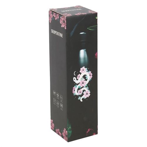 Floral Snake Metal Water Bottle - Magical Emporium 