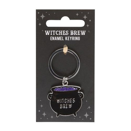 Witches Brew Cauldron Keyring - Magical Emporium 