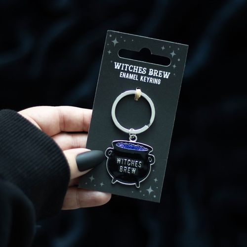 Witches Brew Cauldron Keyring - Magical Emporium 
