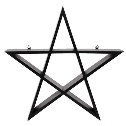 Pentagram Wall Shelf - Magical Emporium 