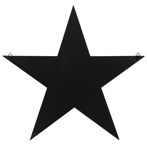 Black Framed Pentagram Mirror - Magical Emporium 