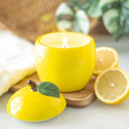 Lemon Shaped Candle Jar - Magical Emporium 