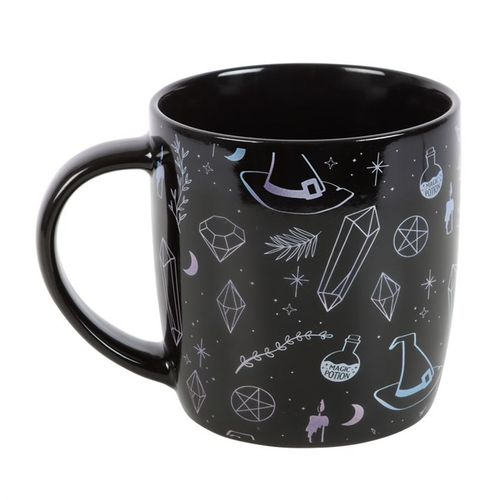 Crystal Witch Print Mug - Magical Emporium 