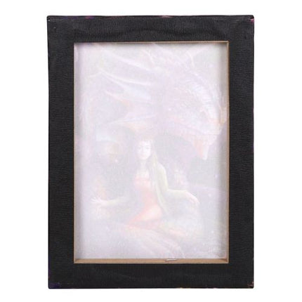 19x25cm Spirit Dragon Canvas Plaque by Anne Stokes - Magical Emporium 