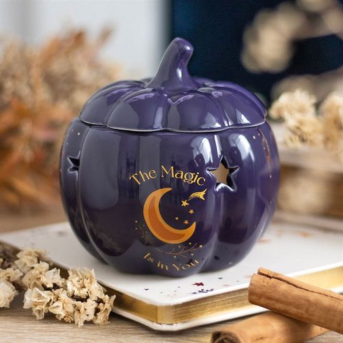 The Magic Is in You Pumpkin Oil Burner - Magical Emporium 