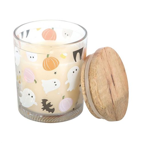 Sweet and Spooky Candy Corn Candle - Magical Emporium 