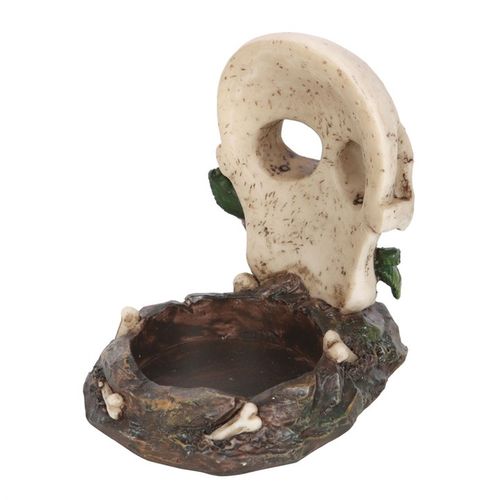 Skull Rose Tealight Holder - Magical Emporium 