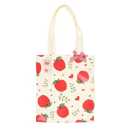 Apple Print Polycotton Tote Bag - Magical Emporium 