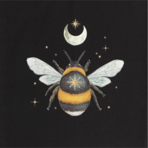 Forest Bee Polycotton Tote Bag - Magical Emporium 