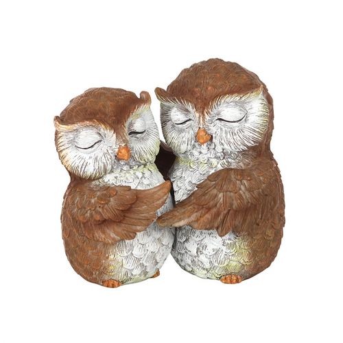 Birds of a Feather Owl Couple Ornament - Magical Emporium 