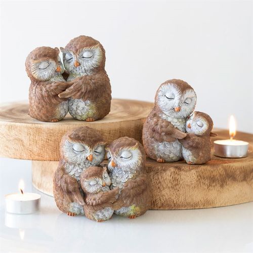 Birds of a Feather Owl Couple Ornament - Magical Emporium 