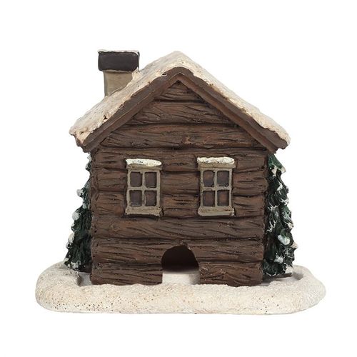 Log Cabin Incense Cone Burner Incense Holder