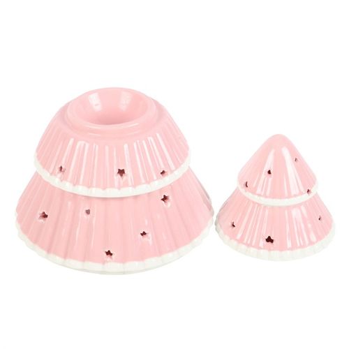 Pink Christmas Tree Oil Burner Oil Burner