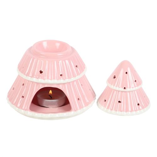 Pink Christmas Tree Oil Burner Oil Burner