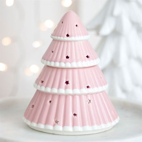 Pink Christmas Tree Oil Burner Oil Burner