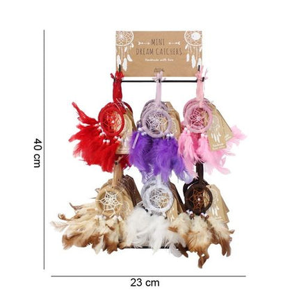 Set of 60 Dreamcatchers on Display Stand Dreamcatchers