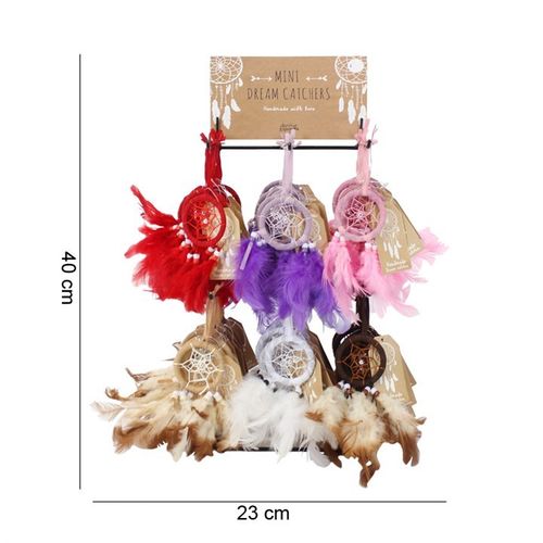 Set of 60 Dreamcatchers on Display Stand Dreamcatchers