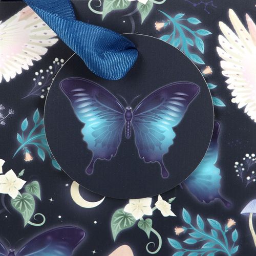 23cm Midnight Forest Owl Print Gift Bag Gift bag