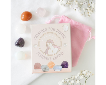 Set of 5 Crystals for Divine Feminine Energy - Magical Emporium 