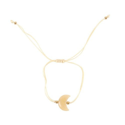 Be Brave Yellow Jade Crystal Moon Bracelet Bracelet