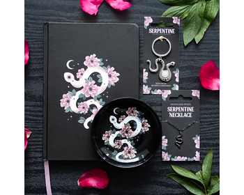 Floral Snake Trinket Dish - Magical Emporium 