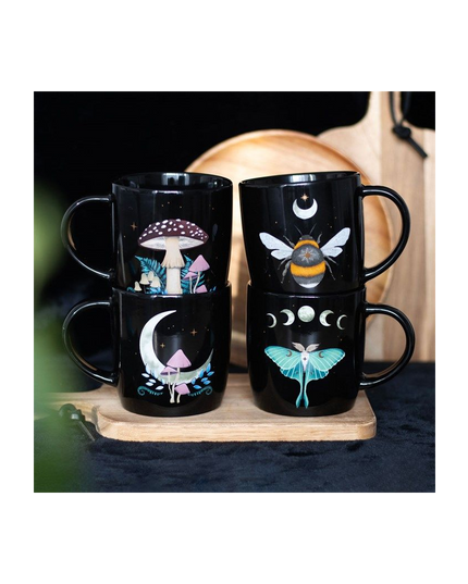 Set of 4 Dark Forest Mugs - Magical Emporium 