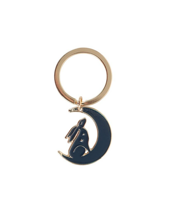 Midnight Hare Keyring