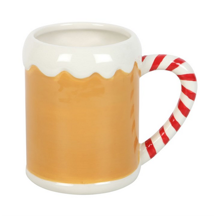 Candy Cane Gingerbread House Mug or Santa Mug