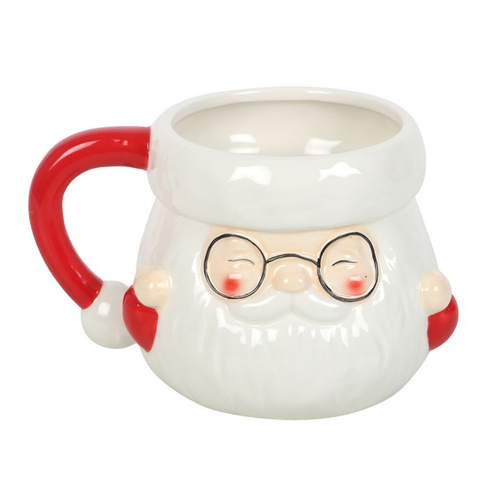 Candy Cane Gingerbread House Mug or Santa Mug