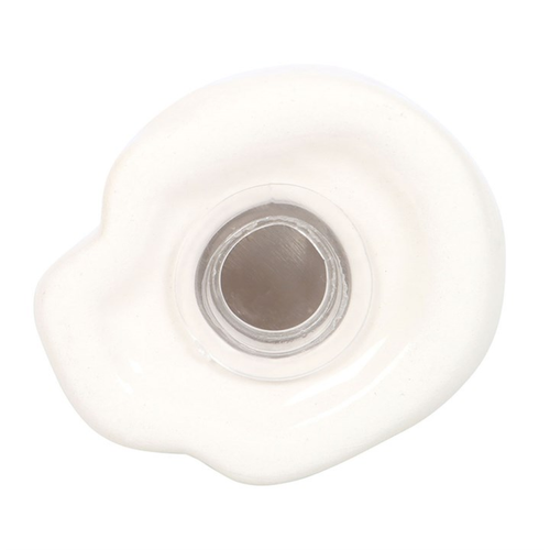 White Cat Shaped Salt and Pepper Shakers Condiments