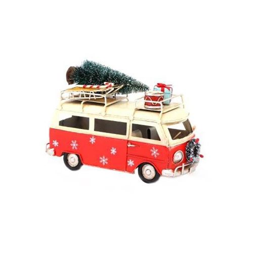 Christmas Campervan Decoration Ornament