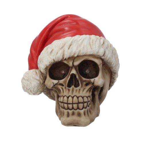 Silent Night Christmas Skull 15.5cm Ornament